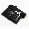 Fashion Soft PU Leather Sunglasses Bag Eyeglasses Organizer Protective Case Portable Travel Sunglasses Boxes Eyewear Accessories