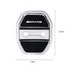 4Pcs Silicone Car Door Lock Cover Protective Buckle Cover Sticker For Mercedes Benz AMG GLC W203 W206 W220 W205 W211 W212 W201