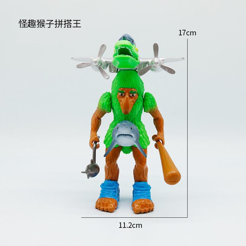 Tung Tung Sahur Action Figure Toy Tralalero TralalaLiriLi LarllaBoneca Ambalam Figure Toys Figurines Desktop Ornament