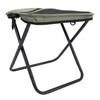 Portable Foldable Stool with Shoulder Strap Outdoor Foldable Stool for Mountaineering and Hiking Green Large Size