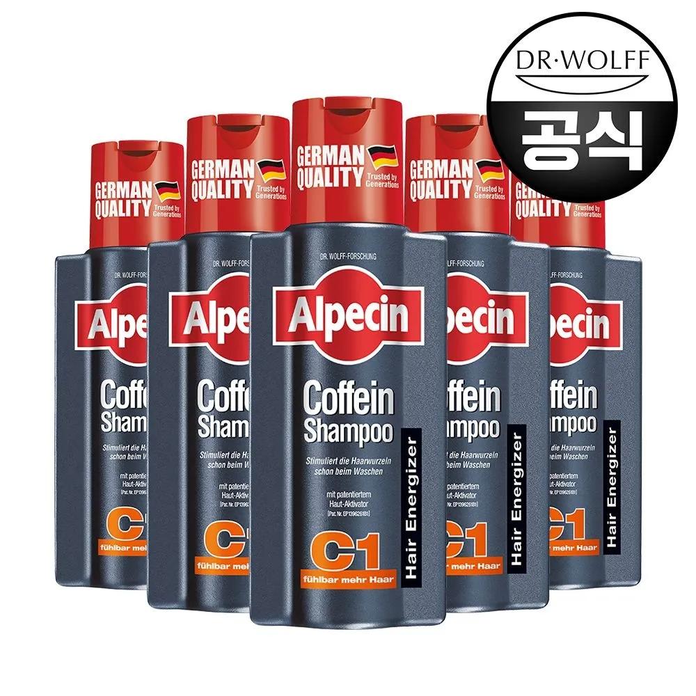 

Alpecin Ingredient Shampoo C1 250ml 5 bottles