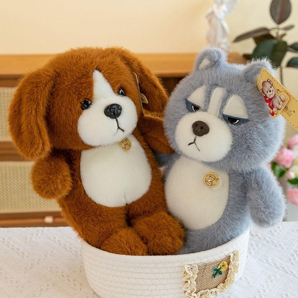 

Big Belly Grey Wolf Plush Doll Blue Cat Cute Animal Sleep Pillow Valentine s Day Gifts Cat