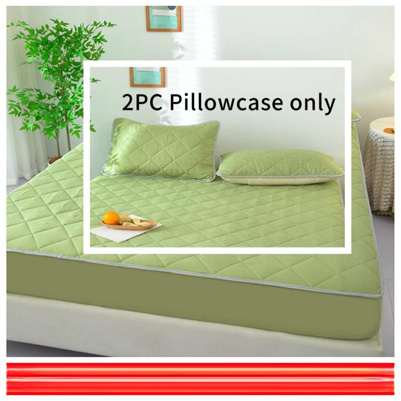 Machine Washable Single Thickened Bed Cover Quilted Mattress Protector