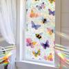 Laser Dazzling Dreamy Butterfly and Bee Home Glass Window Decorative Stickers