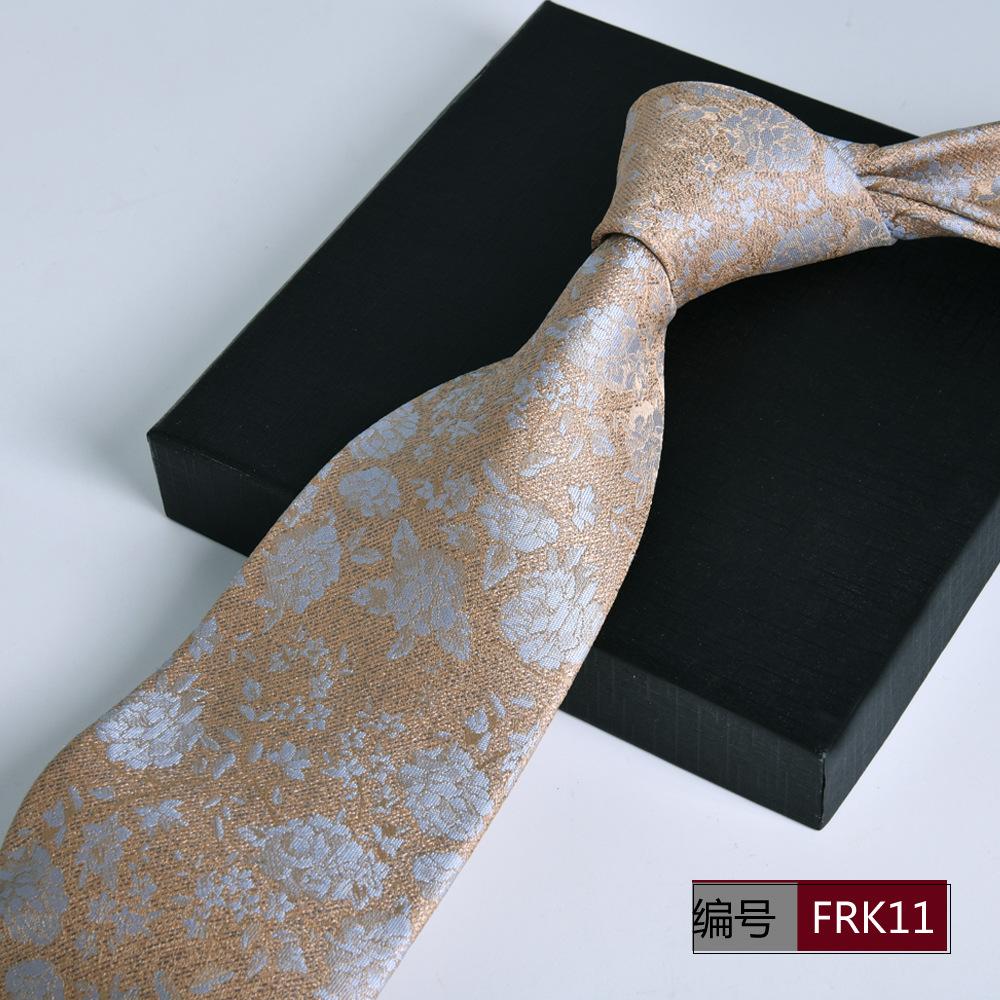 

Краватка Чоловіча Ділова Весільна 8 см Смугастий Жаккард Наречений Дружко Виконавча Модна