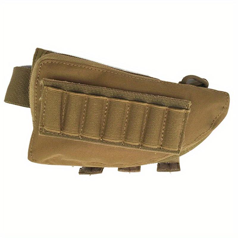 1PC Tactical Muti-functional Hunting Zipper Rifle Buttstock Pack Bag Cheek Pad Rest Shell Mag Ammo Pouch Pocket Magazine Bandolier