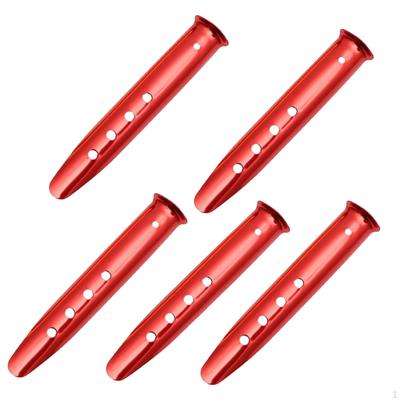5 Stakes Pegs Ground Nails Tent Nail Snow for Canopy