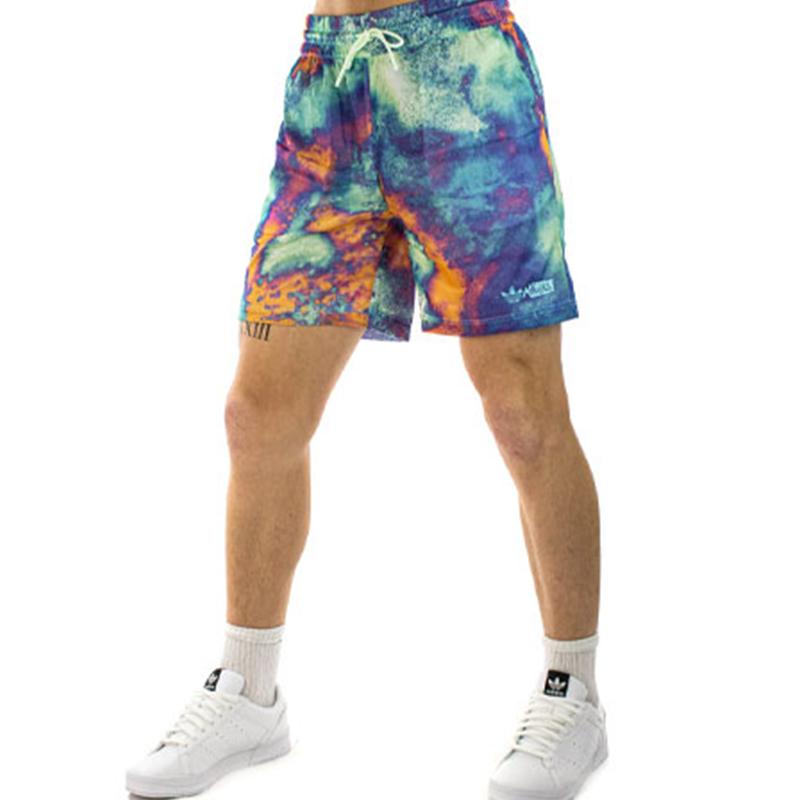 Adidas Originals Allover Print Mesh Shorts Casual Shorts Men's Multicolor HT1653