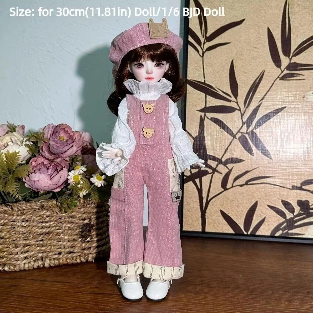 Dress Up Bjd Doll Clothes Casual Style Mini Doll Dress BJD Enthusiasts 1/6 Dolls Clothes  30cm