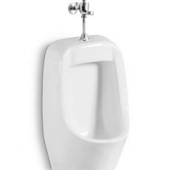Men's Wall-Mounted Ceramic Urinal with Automatic Sensor for Schools and Public Places
