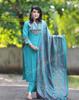 Women Designer Kurta Pant Dupatta Set Salwar Kameez Indian Bollywood Top Tunic Kurti