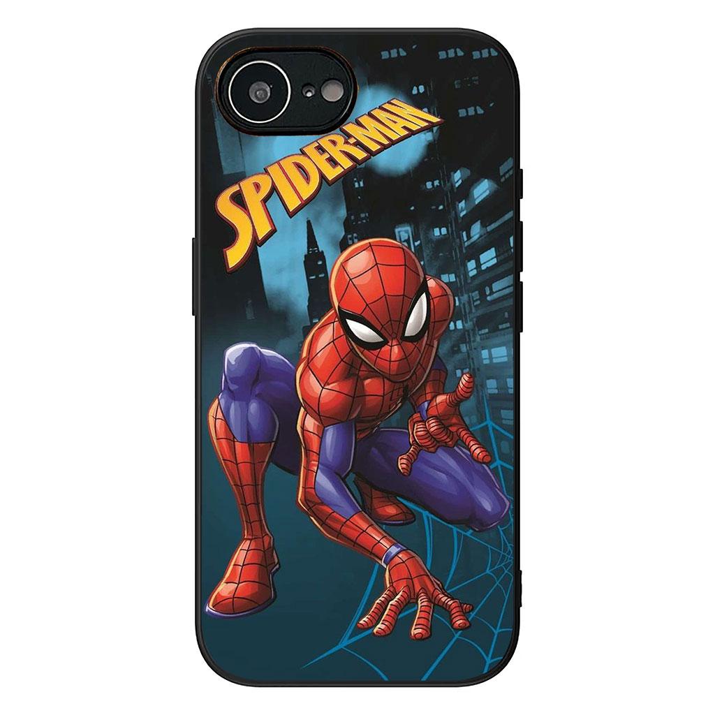 

Spiderman Marvel Spider Man Phone Cover for Apple iPhone 17 16 Plus 13 12 Pro Max Mini X XR ProMax 16E 15+ 16Plus Air Case iPhone 16e