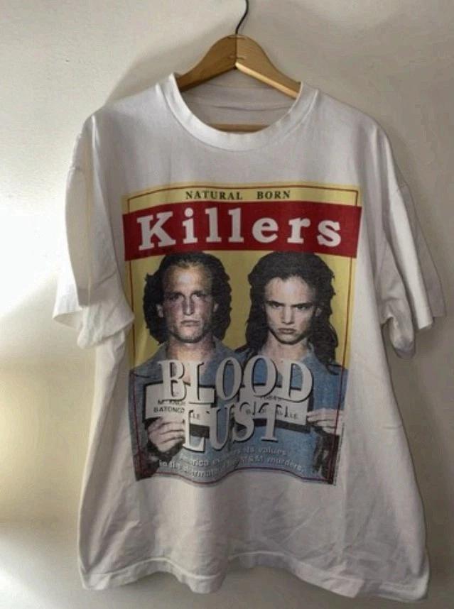 Vtg 1994 Natural Born Killers Blood Lust Concert T Shirt S