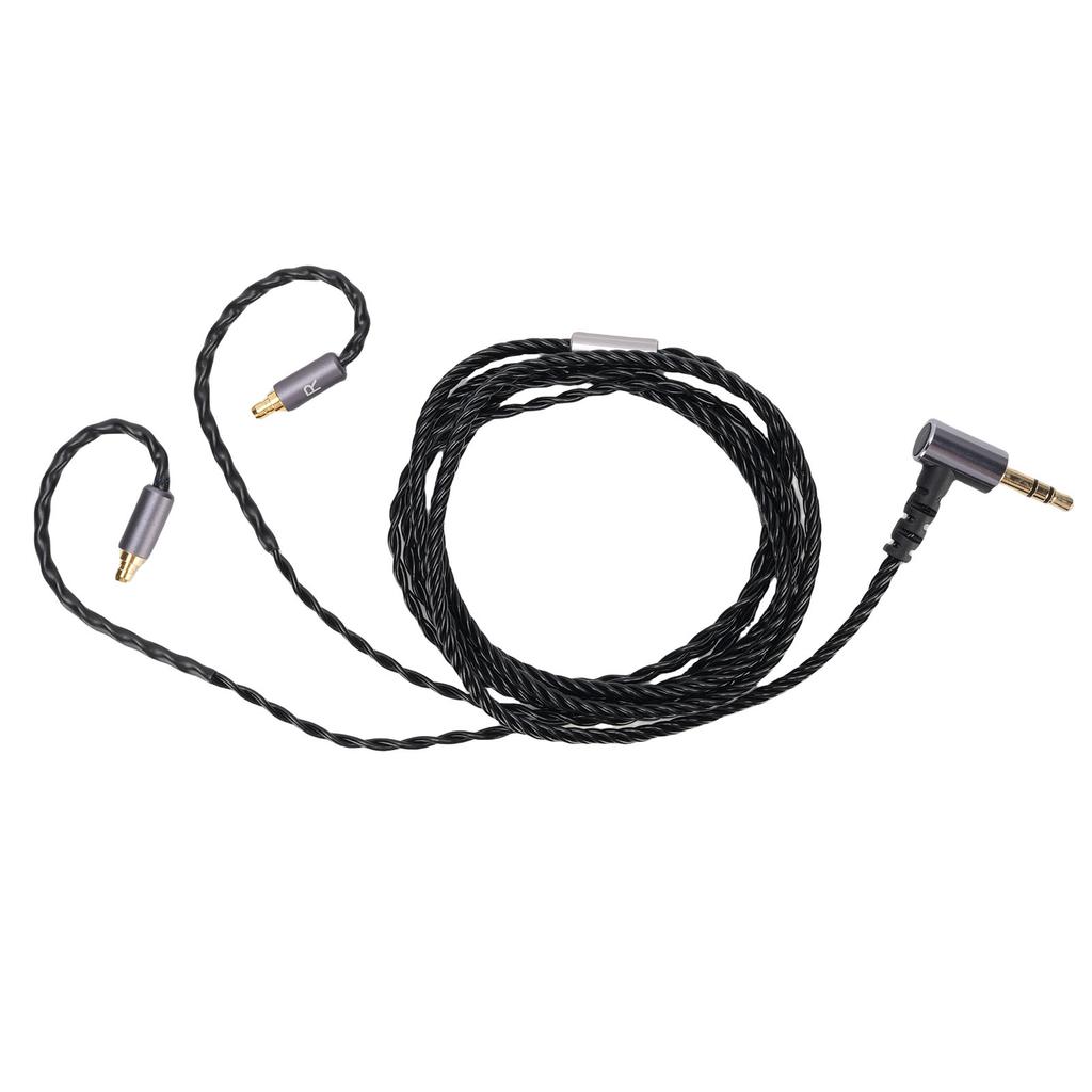 3.5mm Plug Cable Replacement for Sennheiser IE100 IE400 IE500 IE100 Pro IE400 Pro IE500 Pro Earphones Twisted Earbuds