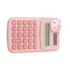 Cartoon Calculator Multifunctional Handheld Small Pocket Calculator with LED Display for Desktop Office School Home