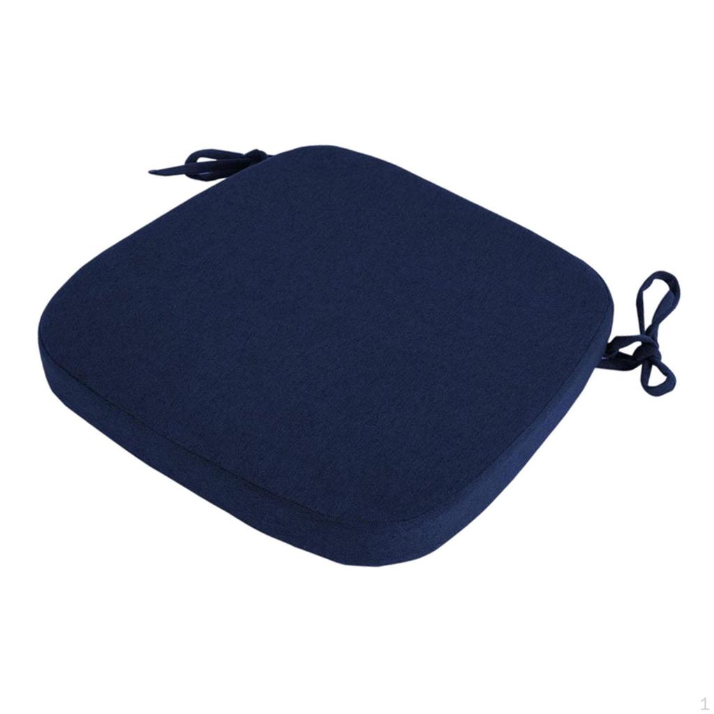 Chair Cushion Pad Soft Comfortable 2" Thick Indoor Seat Removable Washable Cover for