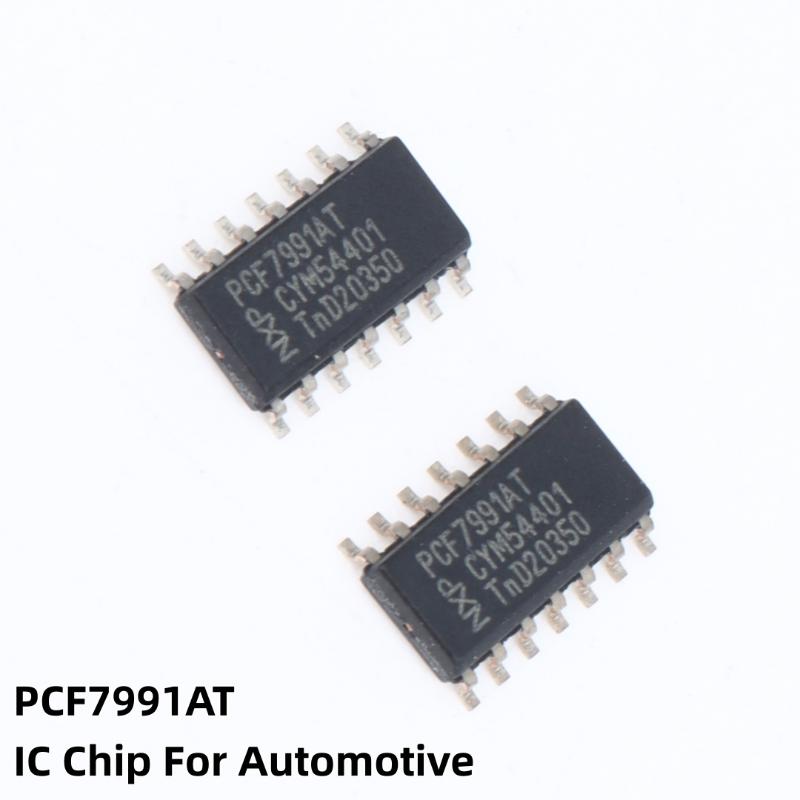 PCF7991AT Automotive Transponder IC Chip 2/10Pcs SOP14 Original Equivalent Replacement for Vehicle Key Maintenance
