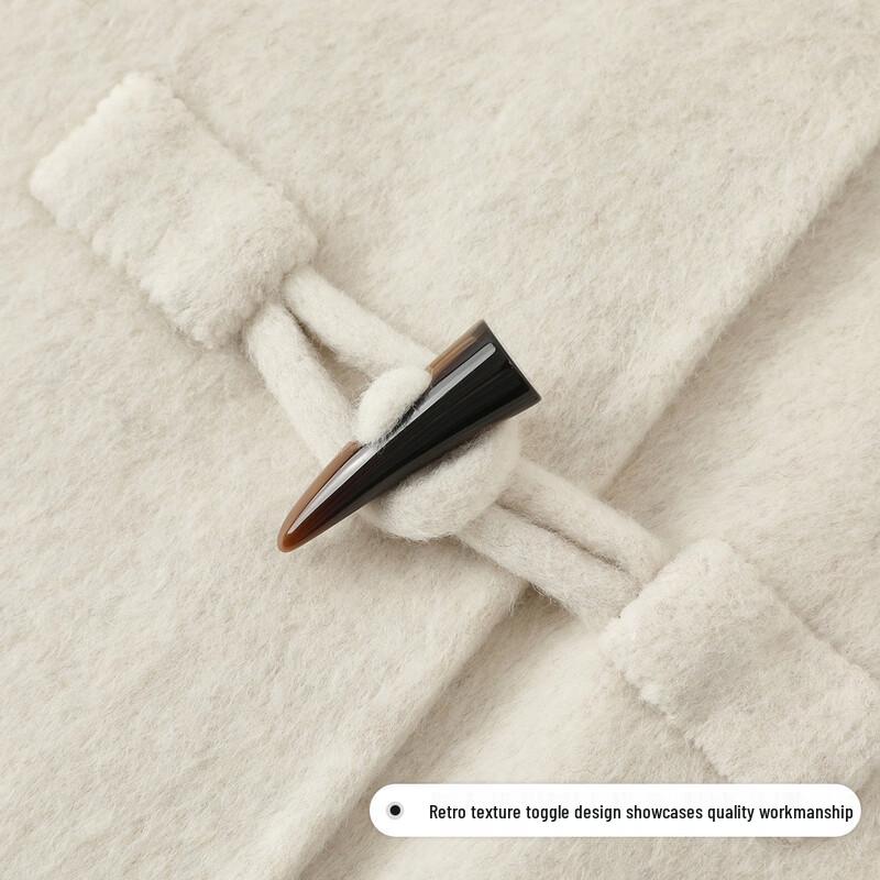 FivePlus Women's Retro Wool Blend Long Coat