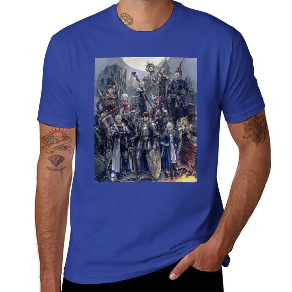 Endwalker Scions of the Seventh Dawn T-Shirt shirts graphic tees summer tops kawaii clothes mens cotton t shirts