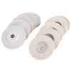10pcs Angle Grinder Polishing Discs Wool Buffing Grinding Wheel Pads Kits for Metal JewelryCoarse