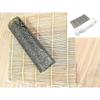 Sushi Roller Bazooka Kit + Carbonized Bamboo Mat Diy Rice Roller Machine Japanes
