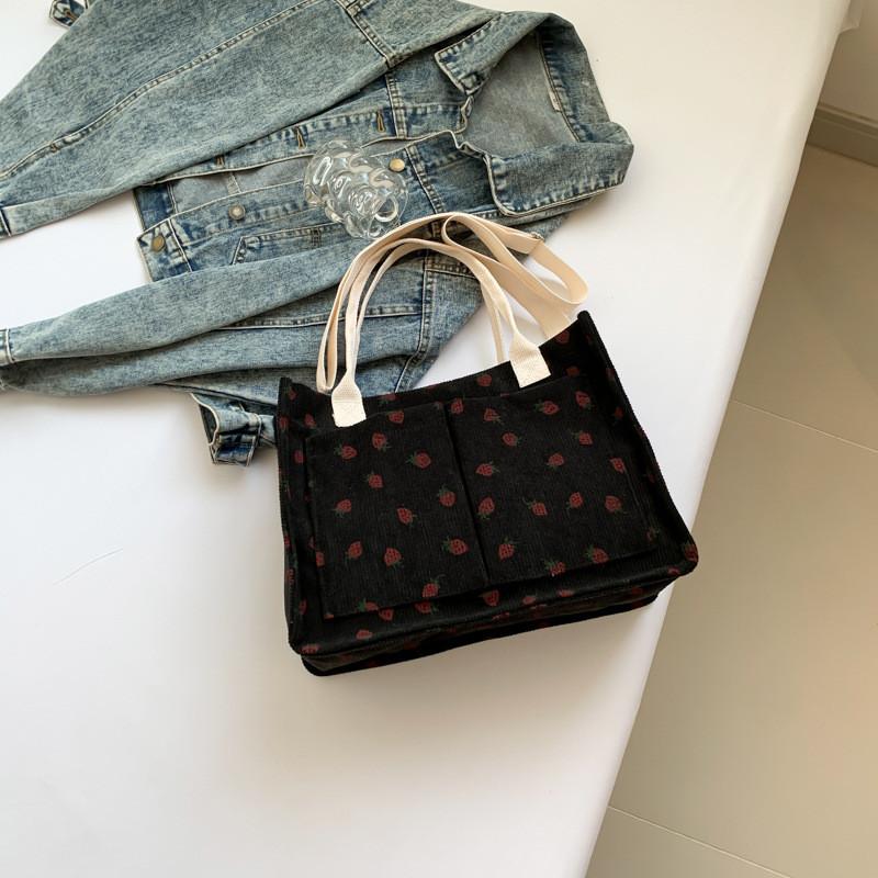 

Stylish Large Capacity Canvas Tote Bag For Women Ideal For Daily Use And School