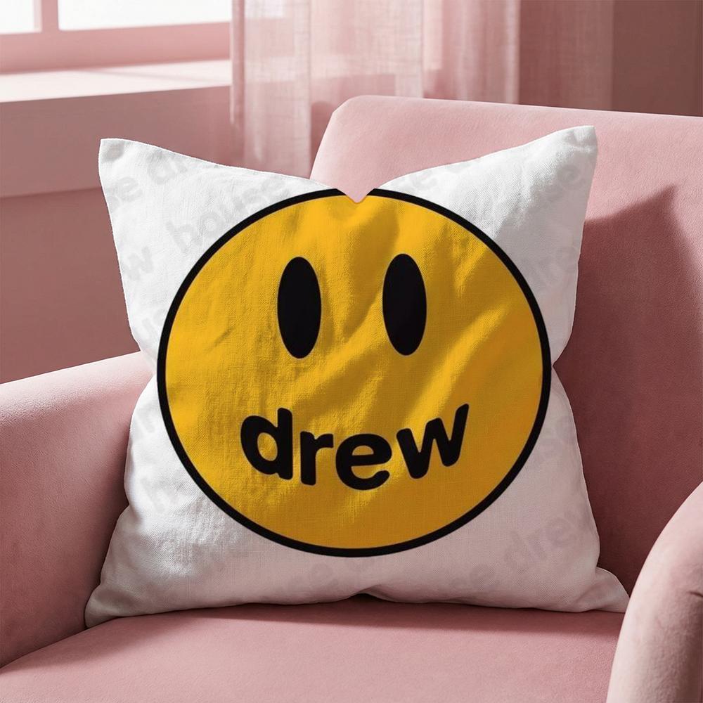 Fashion D-Drew H-Hous Cushion Cover Multi-Scene Pillow Cover for Home & Car - Reversible, Soft & Durable for Daily Use