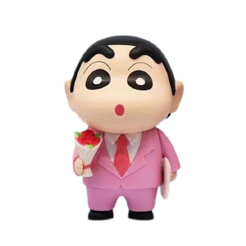 Cowboy Dicky Neuer Crayon Shin-chan GK-Modell Handgefertigte Dekoration PVC-Material 15cm