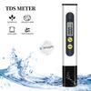 TDS Meter Digital Water Quality Tester for RO-RODI System Drinking Water, Aquariums, Hydroponics, 0-9990 ppm Measuring Range, 1 ppm Increments, 2%