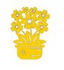 1. Flowerpot pendant, flowers, openwork decoration, COLORS