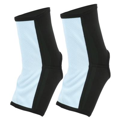 BN FIGHT Envoltórios de Suporte para Tornozelo Muay Thai MMA Protetor de Tornozelo Respirável para Muay Thai Sanda Tamanho L Cinza