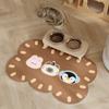 Waterproof Anti-slip Pet Mat Washable Cuttable PVC Floor Mat for Dog Cat Feeding Litter Area