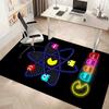 P-PacMan Game Printed Absorbent Washable Carpet, Non-Slip Bathroom Mats, Kitchen Rugs, Yoga Mat,Living Room Entrance, Camping Picnic Rugs