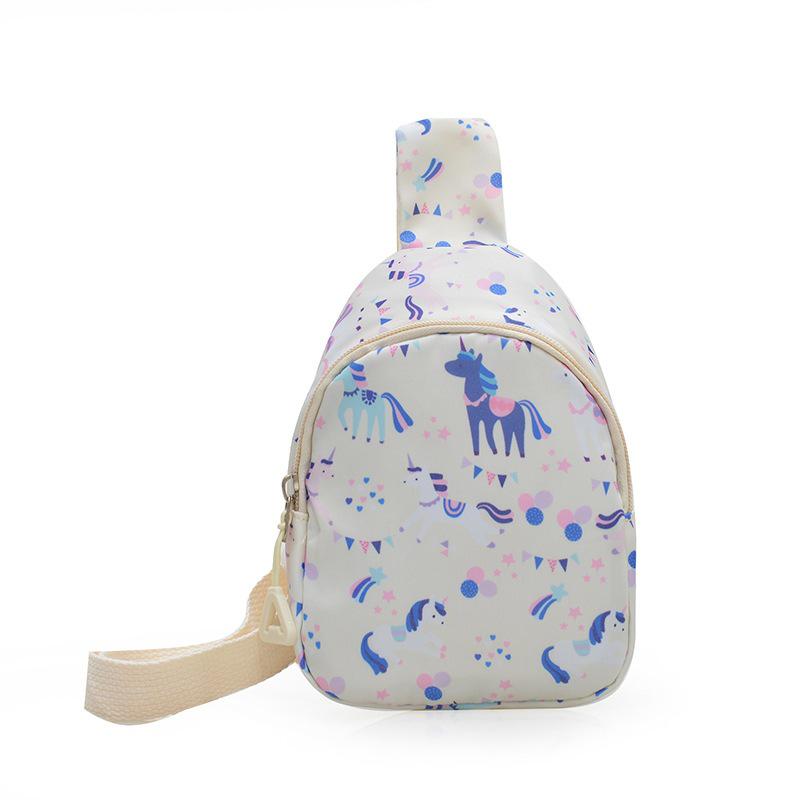 2026 Kids' Crossbody Unicorn Bag - Trendy, Simple Design for Boys and Girls