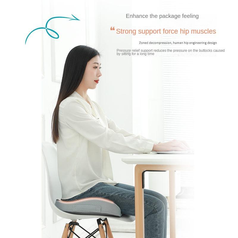 Memory Foam Cushion Foldable Breathable Travel Cushion Chair Butt Cushion Office Chair Cushion Seat Cushion decoration home