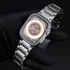 Titanium Metal Strap for Apple Watch Band Ultra 3 49mm 46mm 45mm 44mm 42mm Luxury Men Bracelet Iwatch Series 11 10 9 8 7 6 SE 5 4 41mm 40mm 38mm