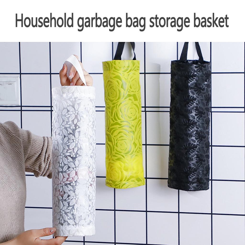 Plastic Bag Storage Rack, Shopping Bag Mesh Hanging Storage Bag Dispenser, Portable Garbage Bag Storage Rack And Dispenser Stand.