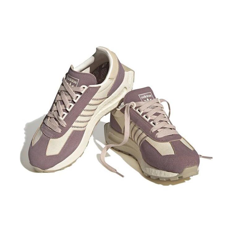 Adidas Originals Ozweego Slip Resistant Durable Lightweight Low Top Sports Casual Shoes Women Sneakers Beige IF5409