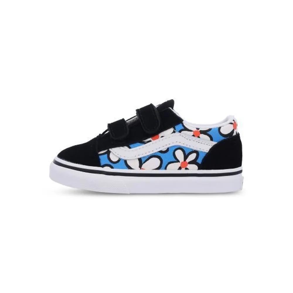Vans KIDS Old Skool V Toddler Painted Floral 01 130