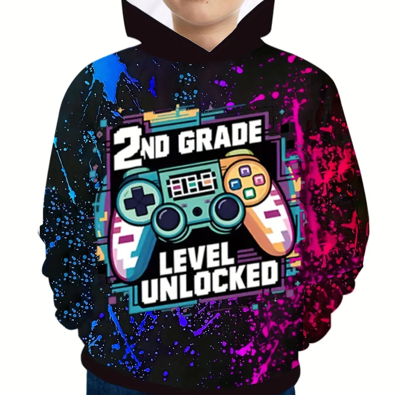 

Цветной геймпад 3D принт мальчики повседневные толстовки с длинным рукавом толстовка для мальчиков весна осень детские толстовки с капюшоном уличные толстовки 130CM