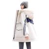 New Winter Hooded Color Matching Windproof Casual Loose Large Version Pie To Overcome Fashion Thickened Down Cotton-padded Coat