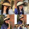 Stylish Summer Sun Hat For Women Breathable And Uv-resistant Straw Design