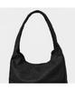 The Green Lab Boucle Wool Pouch Shoulder Bag Set [Black]