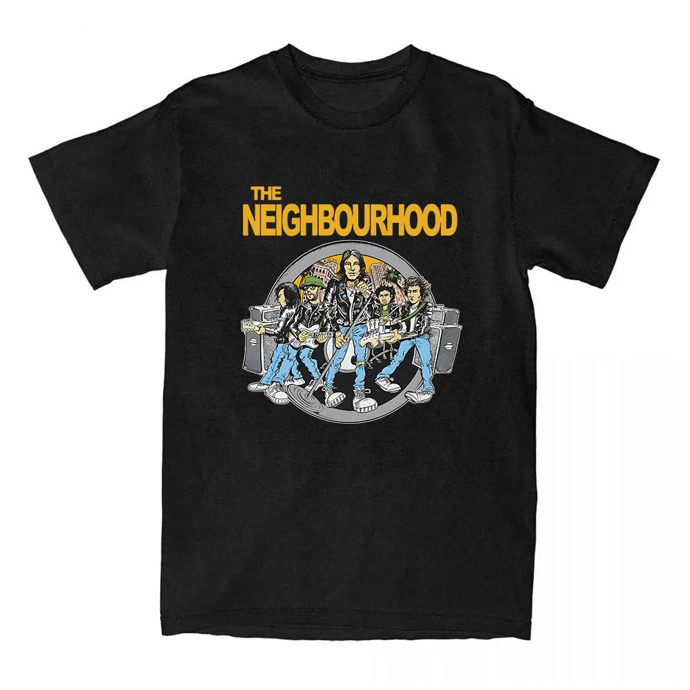 Unisex The Neighborhood NBHD Band Printing T-shirt High Quality Women Tshirts Ropa Mujer Casual Short Sleeve Tee-shirt Women