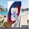 Toalla de Playa Estampada de Fútbol de Inglaterra Secado Rápido Súper Absorbente Suave Toalla de Baño para Nadar Playa Viaje Ventilador Recuerdo Regalo