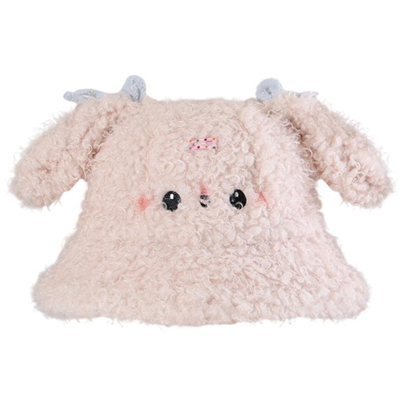 

Warm Rabbit Design Fleece Foldable Hat Windproof Outdoor Gears For Travel Sports And Daily Use