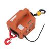 Ηλεκτρικός Γερανός Βίντσι 3 σε 1 1540lbs 1500W Φορητός Γερανός Ισχύος 7.6m Ανύψωση Έλξη Ρυμούλκηση 4m/min για Αποθήκη Εργοστάσιο Βύσμα ΗΠΑ 110V