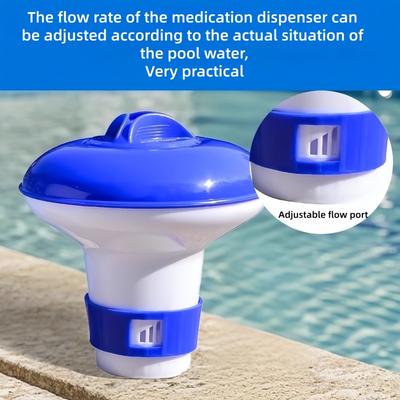 Swimming Pool Disinfection Automatic Dispenser, Floating Dispenser, Used for Swimming Pool Disinfection and Filtration