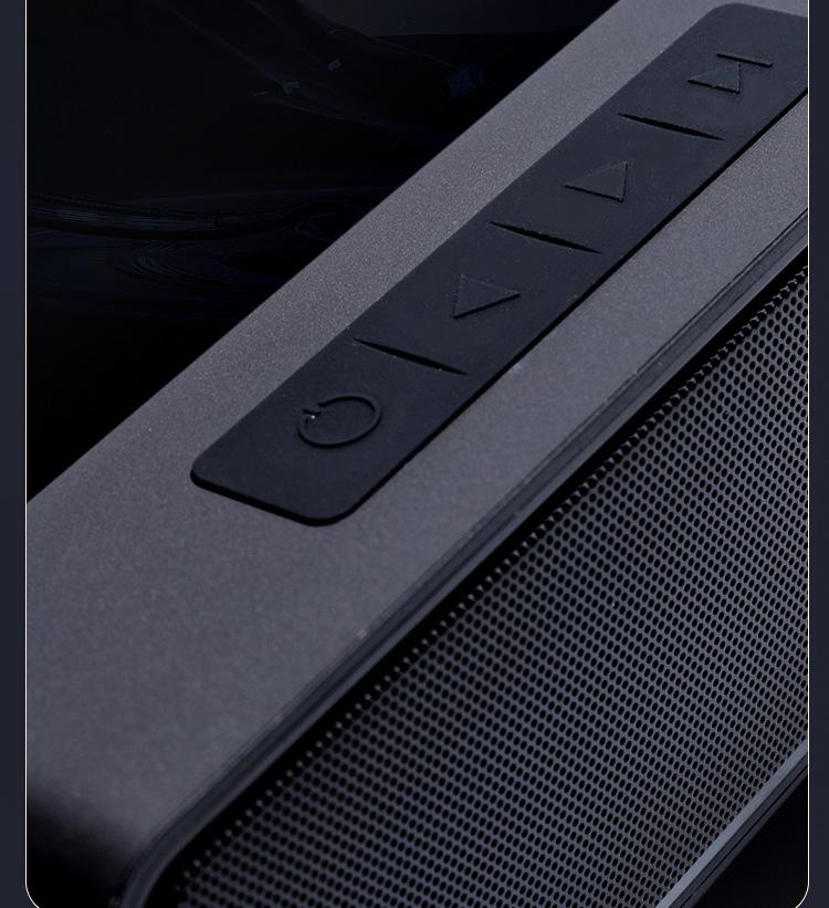 Outdoor Waterproof Wireless Bluetooth Speaker with High-Power Subwoofer