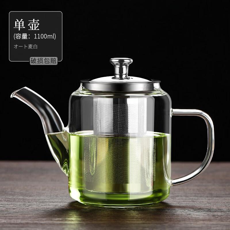 ZISIZ Handmade High-Temperature Glass Teapot